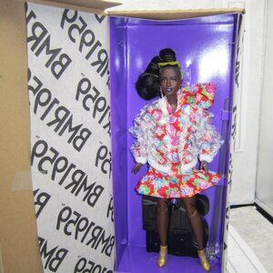 Mattel 2019 Barbie BMR 1959 Black Curvy Female (GHT94) "NEW"